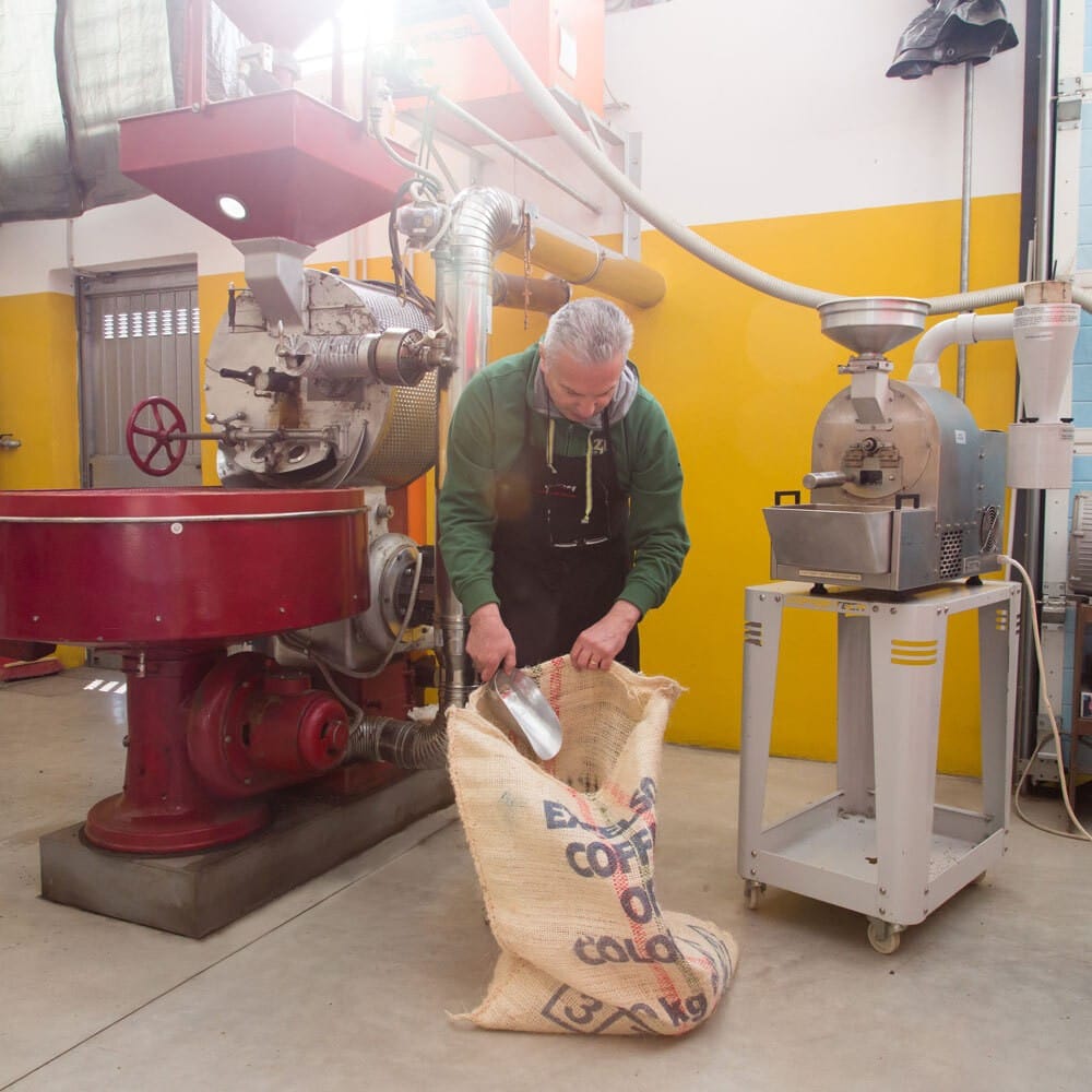 Laboratorio di torrefazione artigianale