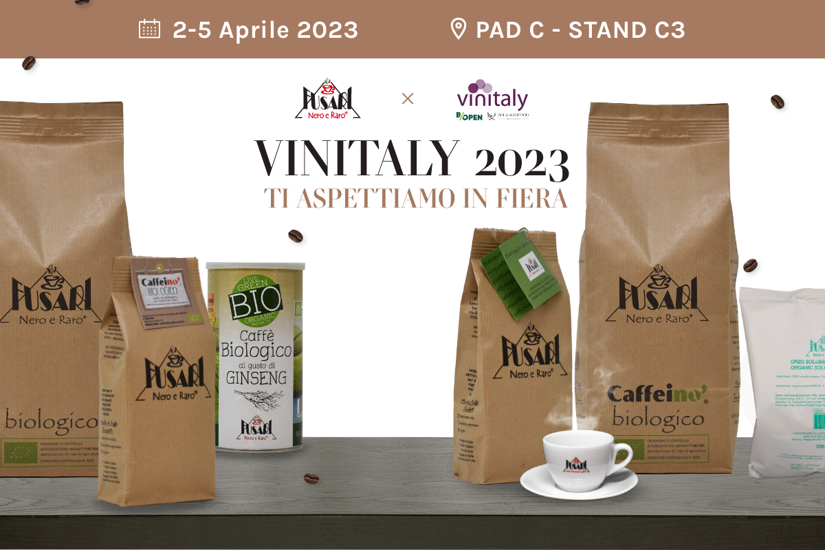 Caffè Fusari a Vinitaly 2023: anche quest’anno saremo presenti alla più importante manifestazione del settore