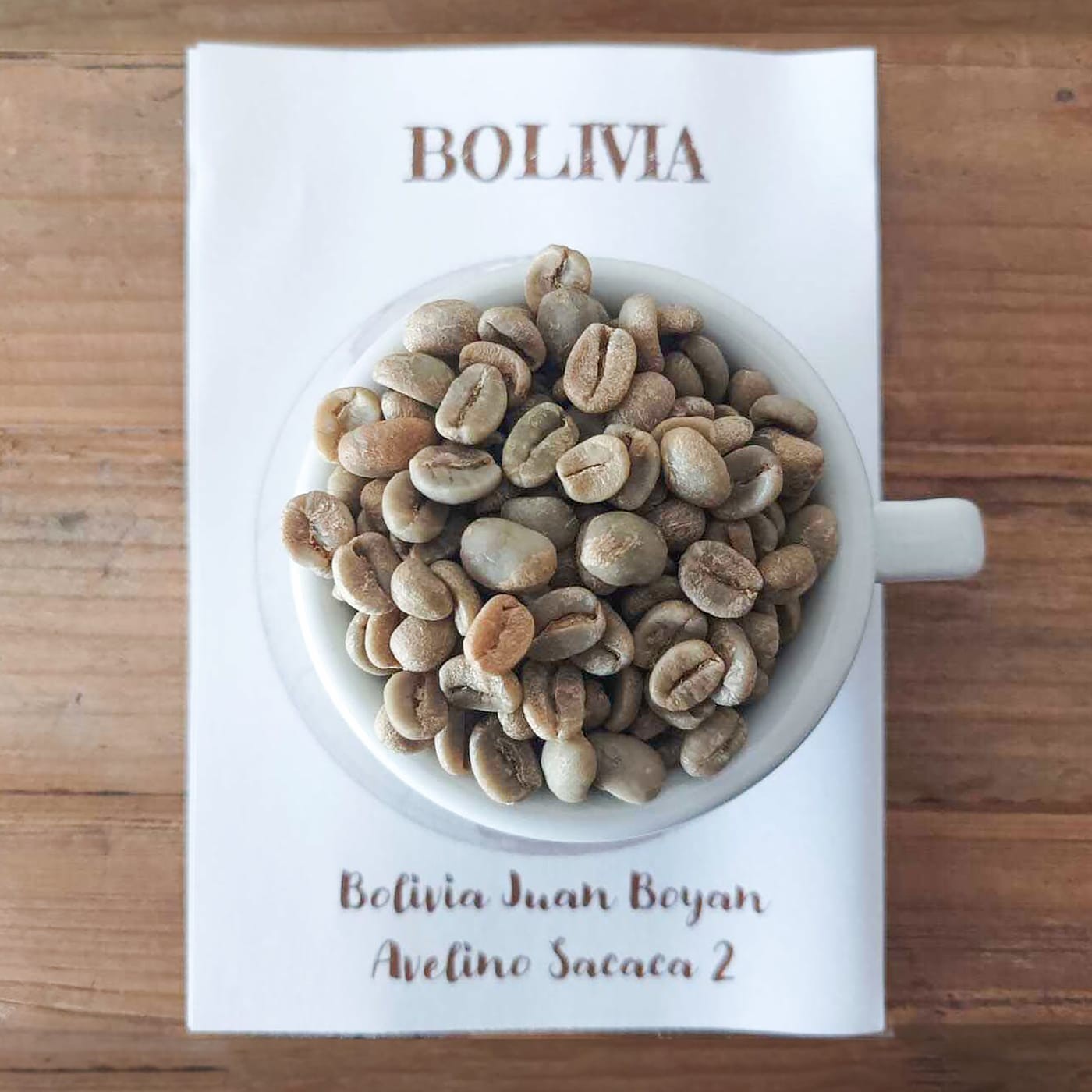 Bolivia Juan Boyan Caffè Fusari