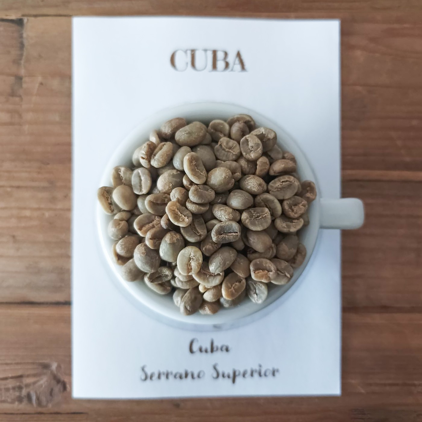 CUBA SERRANO Caffè Fusari