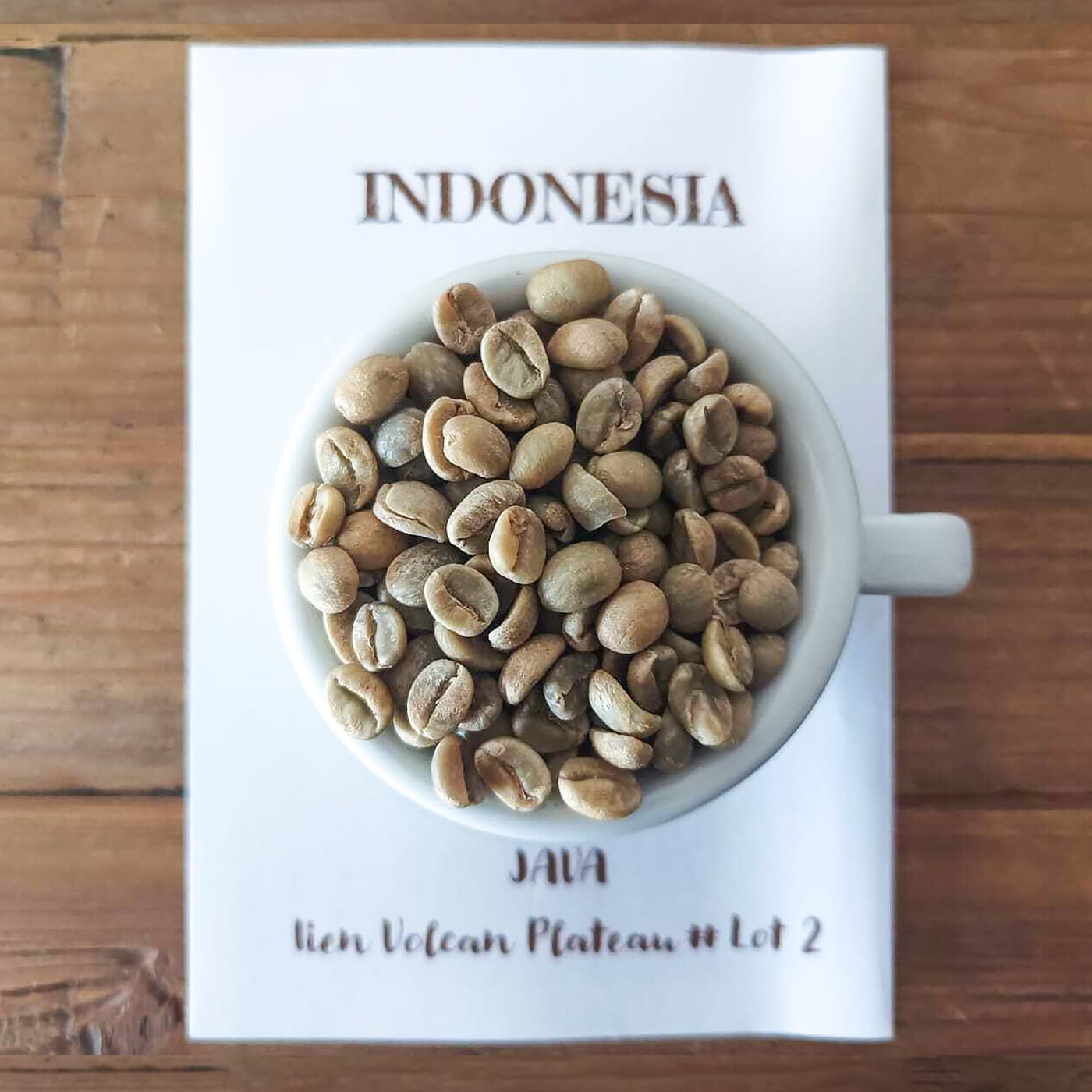 Indonesia Ijen Volcan Plateau Caffè Fusari