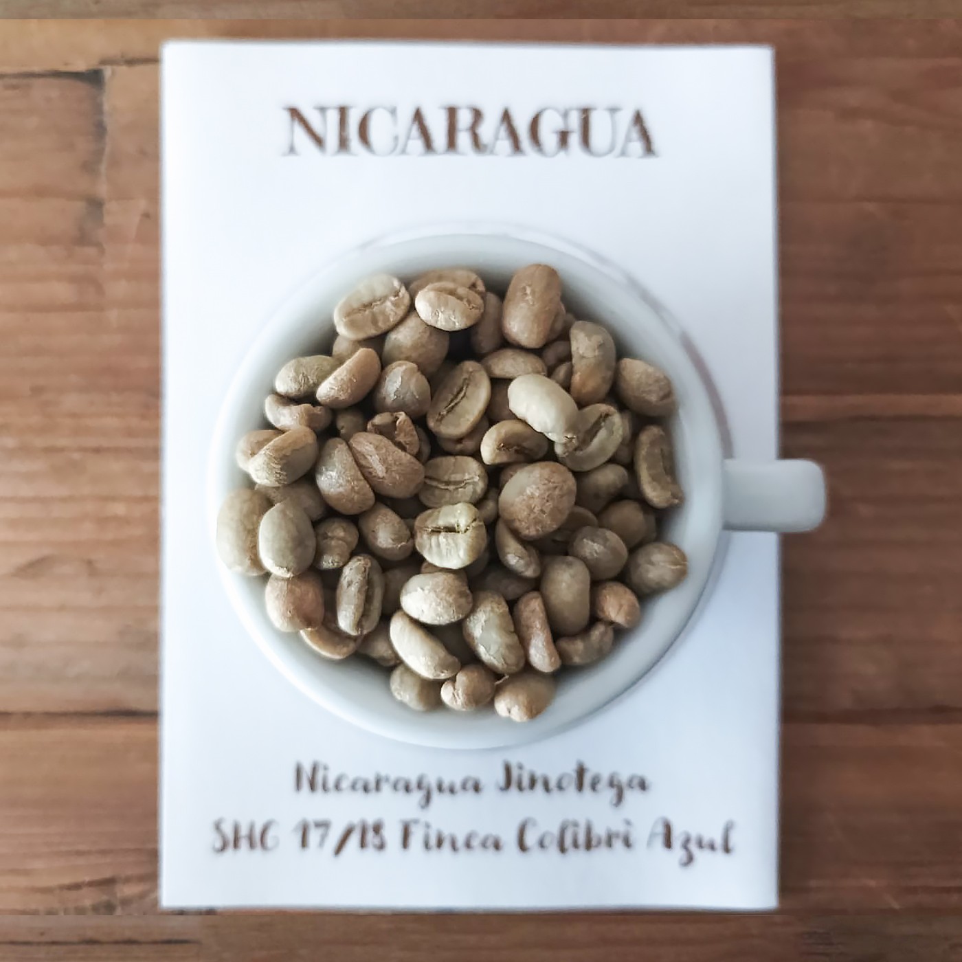 NICARAGUA COLIBRÌ AZUL Caffè Fusari