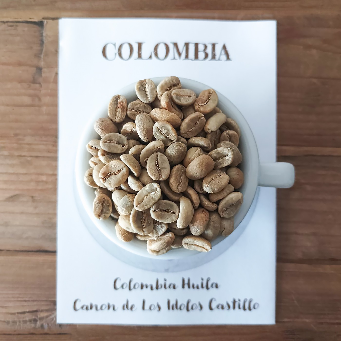 Colombia Cañon de los Idolos Caffè Fusari
